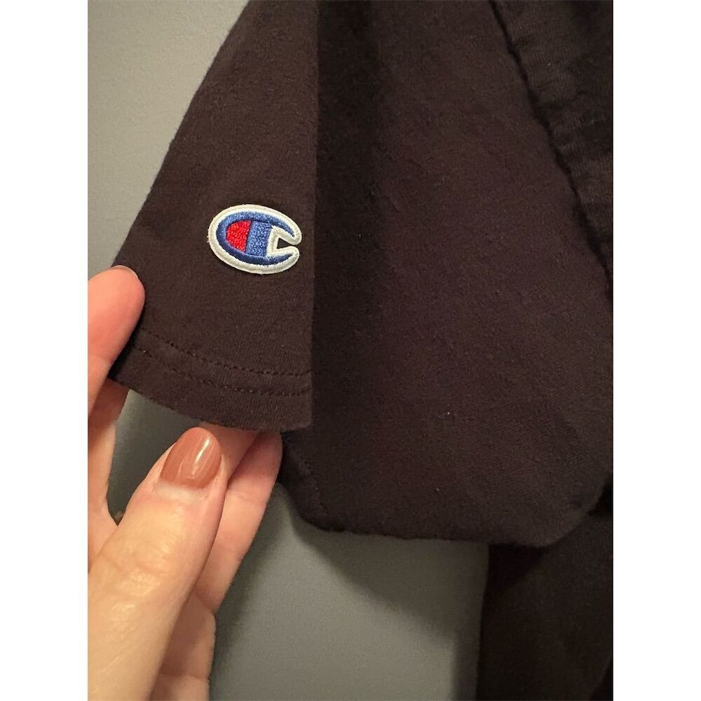 *3/$15 Champion Men's Medium Black Graphic Print T-Shirt Carolina Logo - Picture 5 of 7